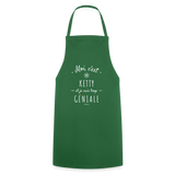Tablier - Ketty est trop Géniale - 7 Coloris - Cadeau Original - Cadeau Personnalisable - Cadeaux-Positifs.com -bordeaux-taille unique-