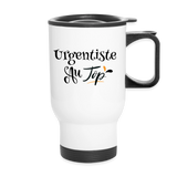 Mug isotherme - Urgentiste au Top - Sans BPA - Cadeau Durable - Cadeau Personnalisable - Cadeaux-Positifs.com -blanc-taille unique-