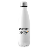 Bouteille isotherme - Dermato au Top - Sans BPA - Cadeau Durable - Cadeau Personnalisable - Cadeaux-Positifs.com -blanc-500 ml-