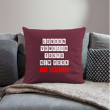 Coussin et housse de 45 x 45 cm Blanc - Cadeau Personnalisable - Cadeaux-Positifs.com -noir-taille unique-