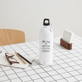 Gourde - Laëtitia est trop Géniale - 750ml - Cadeau Original & Durable - Cadeau Personnalisable - Cadeaux-Positifs.com -blanc-750 ml-