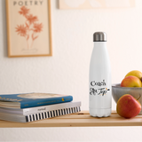 Bouteille isotherme - Coach au Top - Sans BPA - Cadeau Durable - Cadeau Personnalisable - Cadeaux-Positifs.com -blanc-500 ml-