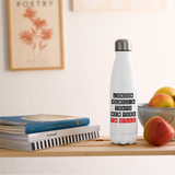 Bouteille isotherme TA VILLE - Cadeau Personnalisable - Cadeaux-Positifs.com -blanc-500 ml-
