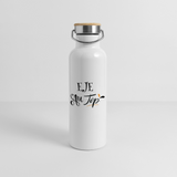 Gourde isotherme - EJE au Top - 3 tailles - Cadeau Durable - blanc