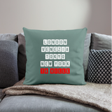 Coussin et housse de 45 x 45 cm Blanc - Cadeau Personnalisable - Cadeaux-Positifs.com -noir-taille unique-