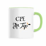 Mug - CPE au Top - 6 Coloris - Cadeau Original - face_0