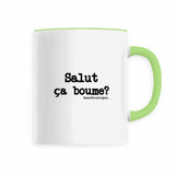 Mug - Salut ça boume? - Anachronique - 6 Coloris - Cadeau Drôle - Cadeau Personnalisable - Cadeaux-Positifs.com -Vert-