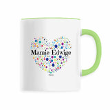 Mug - Mamie Edwige - 6 Coloris - Cadeau Unique & Tendre - Cadeau Personnalisable - Cadeaux-Positifs.com -Rose-