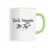 Mug - Tech Veggie au Top - 6 Coloris - Cadeau Original - Cadeau Personnalisable - Cadeaux-Positifs.com -Vert-