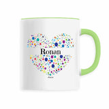 Mug - Ronan (Coeur) - 6 Coloris - Cadeau Unique & Tendre - Cadeau Personnalisable - Cadeaux-Positifs.com -Blanc-
