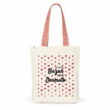 Tote Bag Premium - Le joli Bazar d'une Dermato - 2 Coloris - Cadeau Durable - Cadeau Personnalisable - Cadeaux-Positifs.com -Rouge-