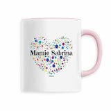 Mug - Mamie Sabrina - 6 Coloris - Cadeau Unique & Tendre - Cadeau Personnalisable - Cadeaux-Positifs.com -Rose-