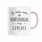 Mug - Une Kinésiologue trop Géniale - 6 Coloris - Cadeau Original - Cadeau Personnalisable - Cadeaux-Positifs.com -Blanc-