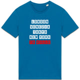 T-shirt Premium à Personnaliser avec VOTRE VILLE - 10 Coloris - Cadeau Personnalisable - Cadeau Personnalisable - Cadeaux-Positifs.com -XS-Bleu-