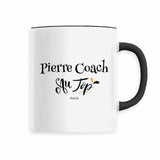 Mug - Pierre Coach au Top - 6 Coloris - Cadeau Personnalisable - Cadeau Personnalisable - Cadeaux-Positifs.com -Noir-