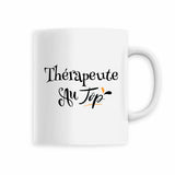 Mug - Thérapeute au Top - 6 Coloris - Cadeau Original - Cadeau Personnalisable - Cadeaux-Positifs.com -Blanc-