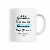 Mug - Merci Chauffeur - 6 Coloris - Cadeau Original - Cadeau Personnalisable - Cadeaux-Positifs.com -Bleu-