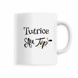 Mug - Tutrice au Top - 6 Coloris - Cadeau Original - Cadeau Personnalisable - Cadeaux-Positifs.com -Blanc-
