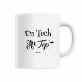 Mug - Un Tech au Top - 6 Coloris - Cadeau Original - Cadeau Personnalisable - Cadeaux-Positifs.com -Noir-