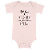 Body - XXX est trop Génial - Coton Bio - 3 Coloris - Cadeau Personnalisable - Cadeau Personnalisable - Cadeaux-Positifs.com -0-3 Mois-Rose-
