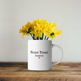 Mug Perso d'amour - Cadeau Personnalisable - Cadeaux-Positifs.com -Blanc-