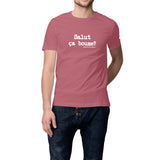 Tshirt - Salut ça boume? - Anachronique - 10 Coloris - Cadeau Drôle - Cadeau Personnalisable - Cadeaux-Positifs.com -Rose-XS-