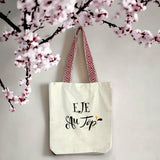 Tote Bag Premium - EJE au Top - 2 Coloris - Cadeau Durable - Cadeau Personnalisable - Cadeaux-Positifs.com -Rouge-