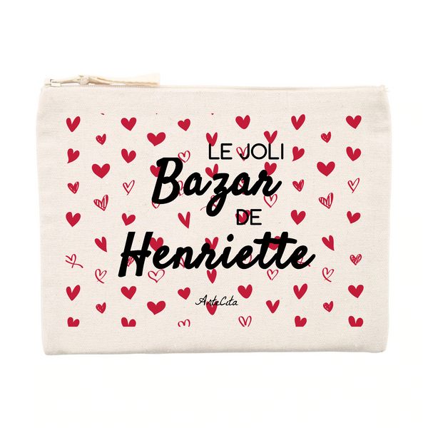 Pochette - Le joli Bazar de Henriette - Cadeau Durable & Original - Cadeau Personnalisable - Cadeaux-Positifs.com -Unique-Beige-