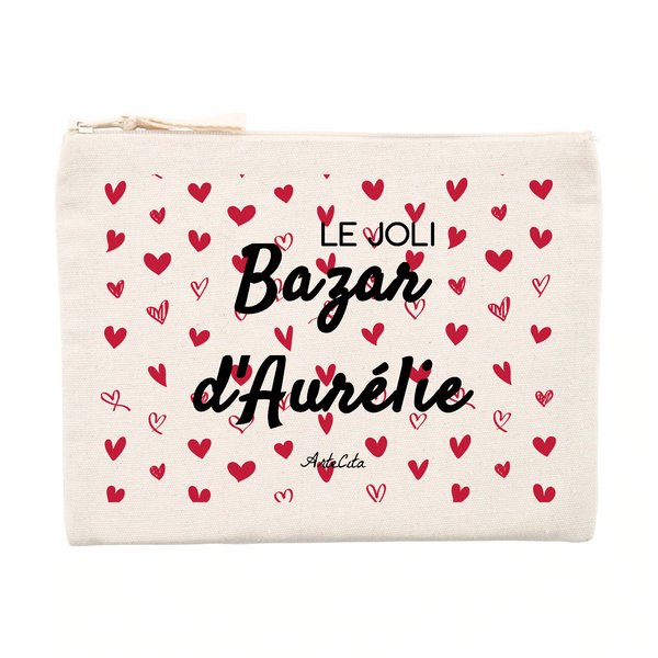 Pochette - Le joli Bazar d'Aurélie - Cadeau Durable & Original - Cadeau Personnalisable - Cadeaux-Positifs.com -Unique-Beige-