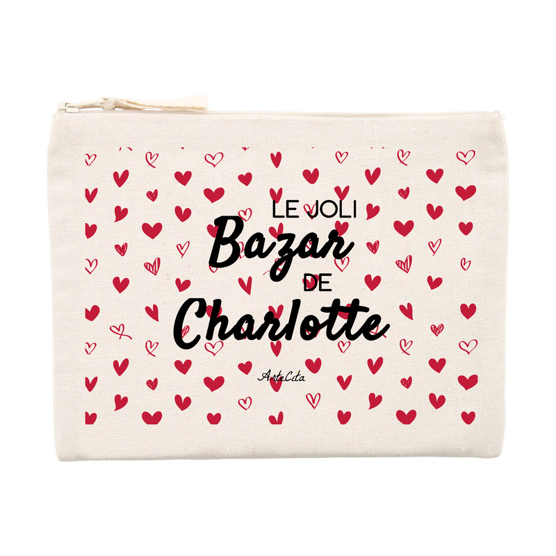 Cadeau anniversaire : Pochette - Le joli Bazar de Charlotte - Cadeau Durable & Original - Cadeau Personnalisable - Cadeaux-Positifs.com -Unique-Beige-