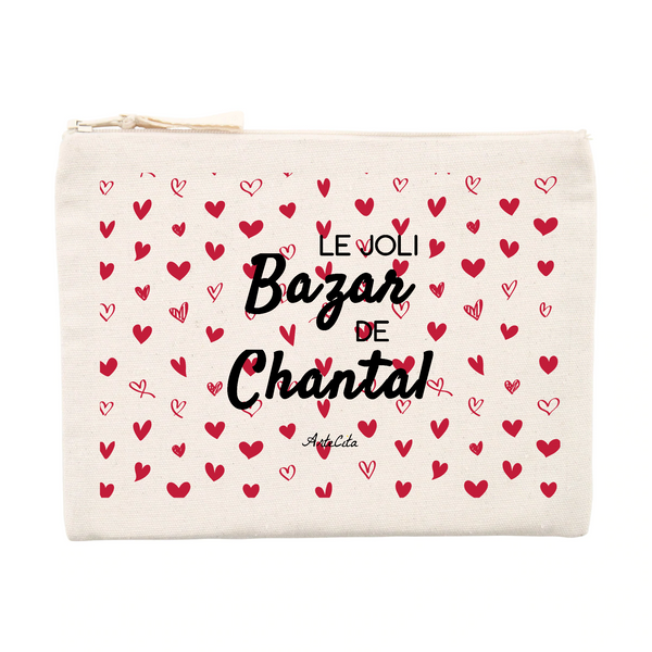Pochette - Le joli Bazar de Chantal - Cadeau Durable & Original - Cadeau Personnalisable - Cadeaux-Positifs.com -Unique-Beige-