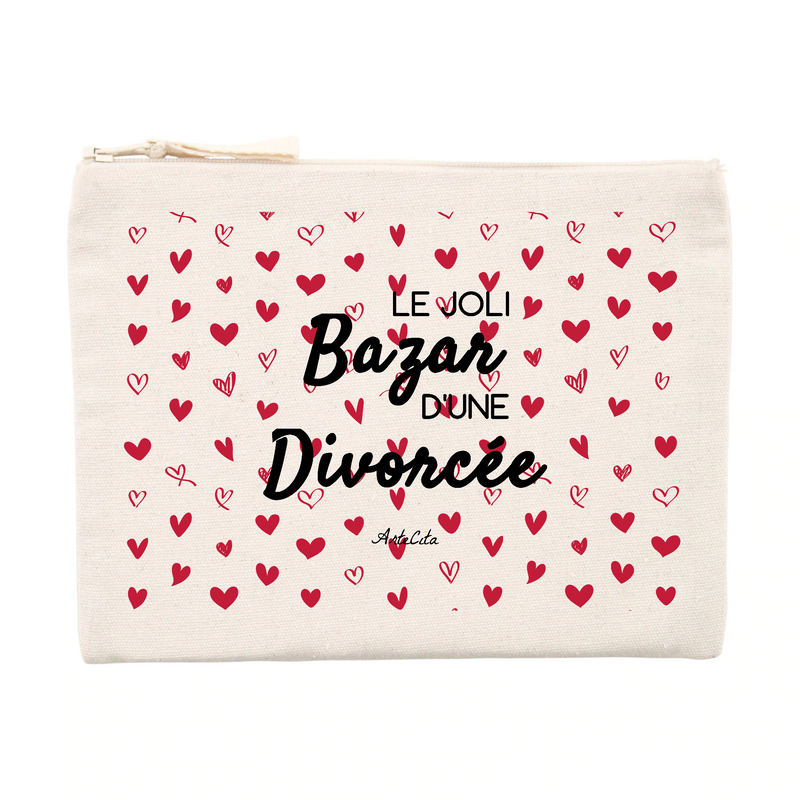 Cadeau anniversaire : Pochette - Le joli Bazar d'une Divorcée - Cadeau Durable & Original - Cadeau Personnalisable - Cadeaux-Positifs.com -Unique-Beige-