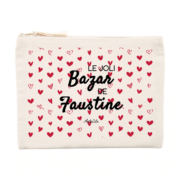 Pochette - Le joli Bazar de Faustine - Cadeau Durable & Original - Cadeau Personnalisable - Cadeaux-Positifs.com -Unique-Beige-