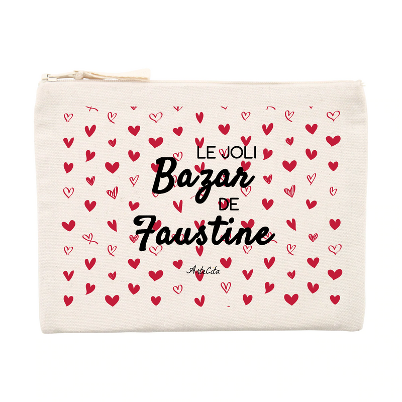 Cadeau anniversaire : Pochette - Le joli Bazar de Faustine - Cadeau Durable & Original - Cadeau Personnalisable - Cadeaux-Positifs.com -Unique-Beige-