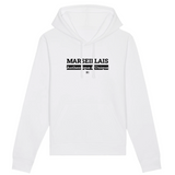 Sweat à Capuche - Marseillais - Coton Bio - 5 Coloris - Cadeau Original - Cadeau Personnalisable - Cadeaux-Positifs.com -XS-Bordeaux-