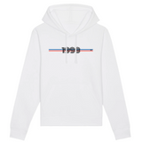 Sweat à capuche - Année 1999 - Coton Bio - 5 Coloris - Cadeau Original - Cadeau Personnalisable - Cadeaux-Positifs.com -XS-Blanc-