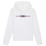 Sweat à capuche - Année 1994 - Coton Bio - 5 Coloris - Cadeau Original - Cadeau Personnalisable - Cadeaux-Positifs.com -XS-Blanc-