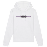 Sweat à capuche - Année 1988 - Coton Bio - 5 Coloris - Cadeau Original - Cadeau Personnalisable - Cadeaux-Positifs.com -XS-Blanc-