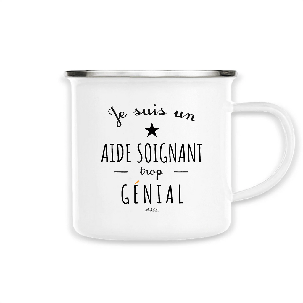 Mug - Une Aide Soignante trop Géniale - 6 Coloris - Cadeau Original