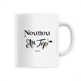 Mug - Nounou au Top - 6 Coloris - Cadeau Original - Cadeau Personnalisable - Cadeaux-Positifs.com -Unique-Blanc-