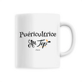 Mug - Puéricultrice au Top - 6 Coloris - Cadeau Original - Cadeau Personnalisable - Cadeaux-Positifs.com -Unique-Blanc-