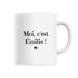 Mug - Moi c'est Émilie - 6 Coloris - Cadeau Original - Cadeau Personnalisable - Cadeaux-Positifs.com -Unique-Blanc-