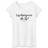 T-Shirt - Ergothérapeute au Top - Coton Bio - 2 coloris - Cadeau Original - Cadeau Personnalisable - Cadeaux-Positifs.com -XS-Blanc-
