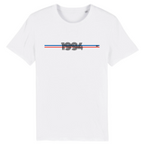 T-Shirt - Année 1994 - Coton Bio - 7 Coloris - Cadeau Original - Cadeau Personnalisable - Cadeaux-Positifs.com -XS-Marine-