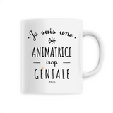 Mug - Une Animatrice trop Géniale - 6 Coloris - Cadeau Original - Cadeau Personnalisable - Cadeaux-Positifs.com -Unique-Blanc-