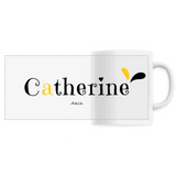 Mug - Catherine - 6 Coloris - Cadeau Original - Cadeau Personnalisable - Cadeaux-Positifs.com -Unique-Blanc-