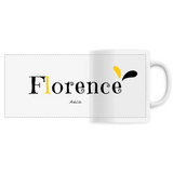 Mug - Florence - 6 Coloris - Cadeau Original - Cadeau Personnalisable - Cadeaux-Positifs.com -Unique-Blanc-