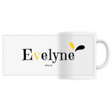 Mug - Evelyne - 6 Coloris - Cadeau Original - Cadeau Personnalisable - Cadeaux-Positifs.com -Unique-Blanc-