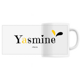 Mug - Yasmine - 6 Coloris - Cadeau Original - Cadeau Personnalisable - Cadeaux-Positifs.com -Unique-Blanc-