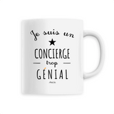 Mug - Un Concierge trop Génial - 6 Coloris - Cadeau Original - Cadeau Personnalisable - Cadeaux-Positifs.com -Unique-Blanc-